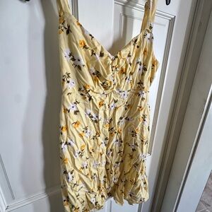 Old Navy Yellow Floral Sundress